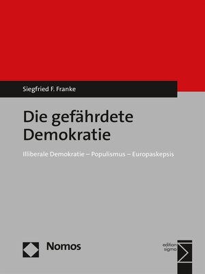 cover image of Die gefährdete Demokratie